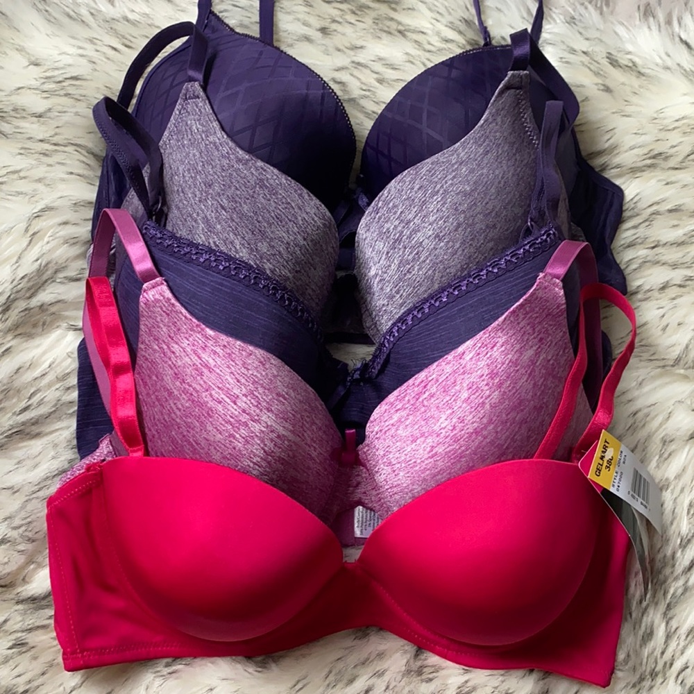 NWT 5 BODY NATURALS Bra Bundle